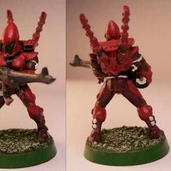 Eldar Guardian by Vennemunon