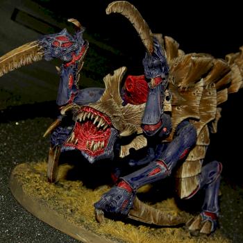 Scythed Hierodule by shiroy