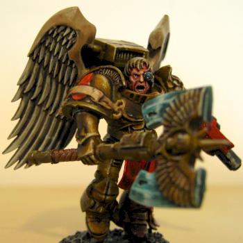 Blood Angels Sanguinary Guard by DavidB