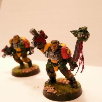 Angry Marine scout by ozzar