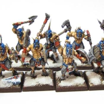 Chaos Marauders Infantry by trollslayer