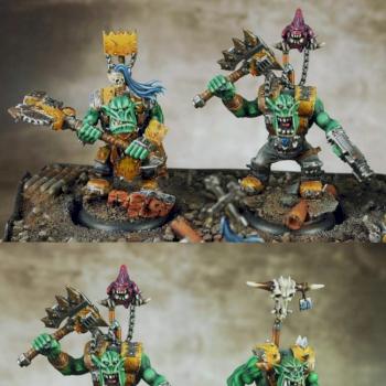 Bad Moonz Ork Sqaud by megazord_man