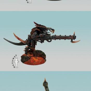 Tyranid Warrior #3 by Hatifnat