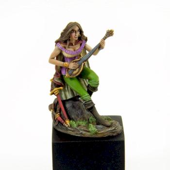 Female Bard by shanerozzell