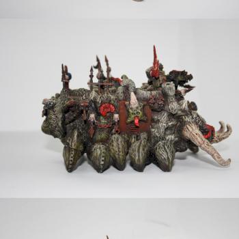 nurgle rhino by Zixyatenija
