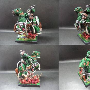 Warhammer Bretonnian Musician Knight by tinman755