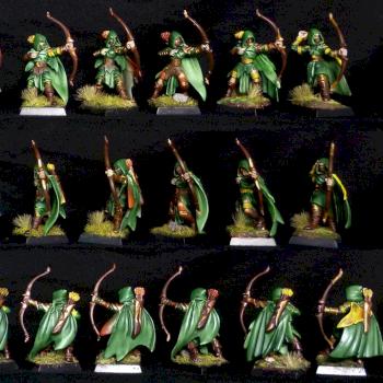 Wood Elf Glade Guard by Shevrar