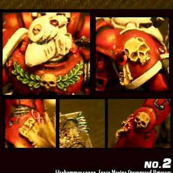 Ruins of the Warriors space marine N0.2 by moojo