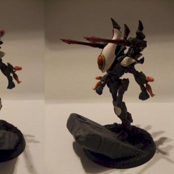 Eldar Wraithlord by SpamCake
