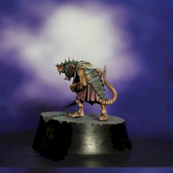 Skaven Clanrat by lunawolf11