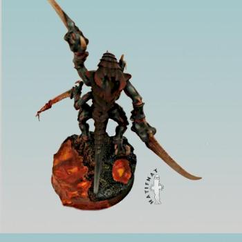 Tyranid Warrior #1 by Hatifnat