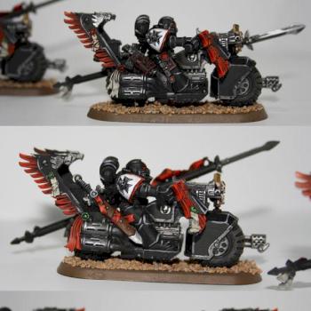 Black Templar Bike by Andrzej