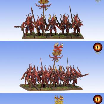 WARHAMMER Bloodletters of Khorne by mordor500