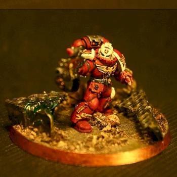 Ruins of the Warriors space marine by moojo