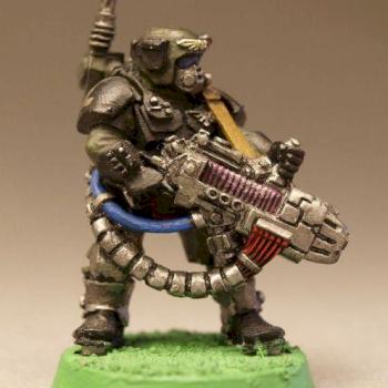 Kasrkin Plasma Gun by GlossVarnishAddict
