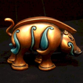 Mini Pictish Boar by Crookedjaw