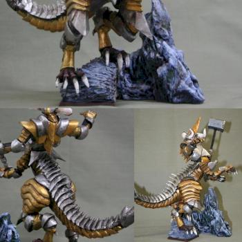Gigantic Drago-Centaur by tichiro