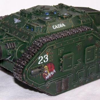Thunderer Siege Tank, Cadian. by Reaper Man 2020