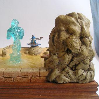 Diorama d'Arabie rear view (for French GD 06 ) by Jérémie V.