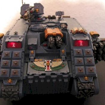 Grey Knights Crusader Lights on by Hephaestos