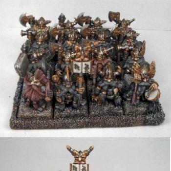 Clan Rannoch longbeards led by Thane Connor by Iceman