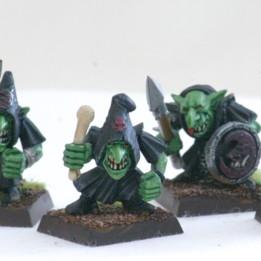 5 Night Goblin Warriors for Warhammer or Mordheim by CImages