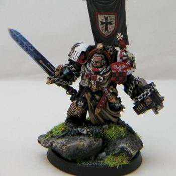 Black templar terminator captain conversion. by demonherald
