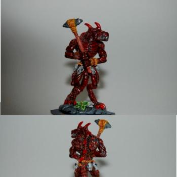 S'Athka lizard man by Kyra