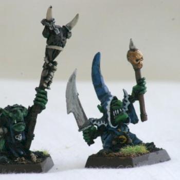 Night Goblin Big Boss and Shaman by CImages