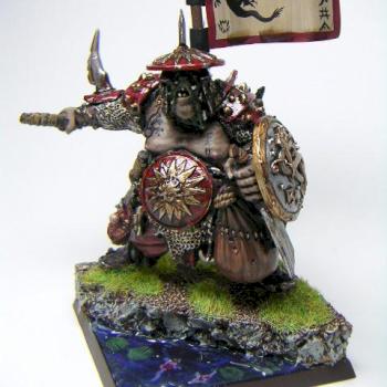samuari style ogre tyrant conversion by demonherald