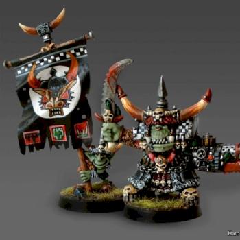 Ghazghkull Thrakka & Makari (2nd Edition) by Harc