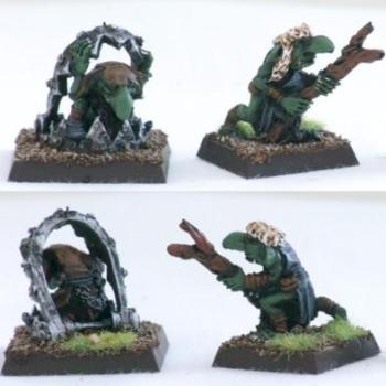 3 Gnoblar Trappers (Mordheim Goblins) by CImages