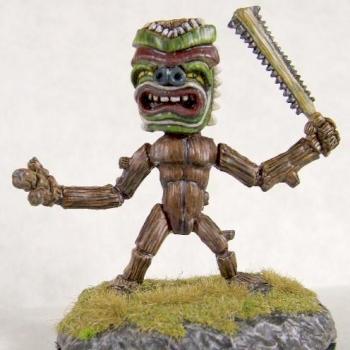 Tiki the Wood Golem by yarddawg