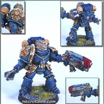 Ultramarine Veteran by EArkham