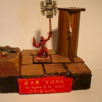 gar'huan, le tupac à la main sanglante by vicarlou