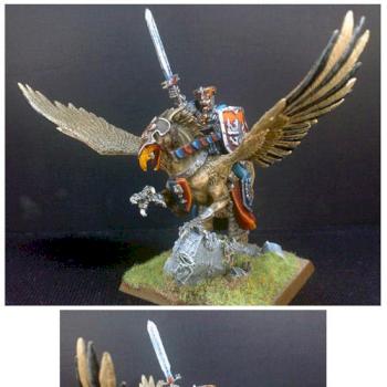 Bretonnian King Louen by darkstudios