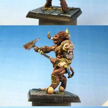 Scratchbuilt Minotaurs by Liuzheng