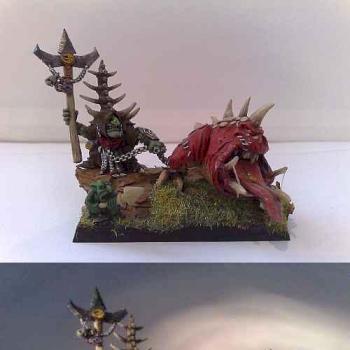Skarsnik and Gobbla by mabnkat