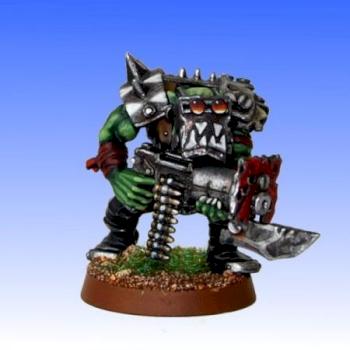 Ork with self-built mask and armor #3 by DonUlfo