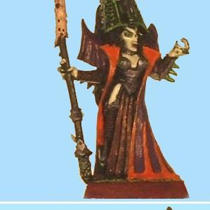 Dark Elf Sorceress by dauphan129