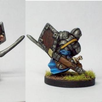 Heroic Knight --D&D mini repaint by cassius