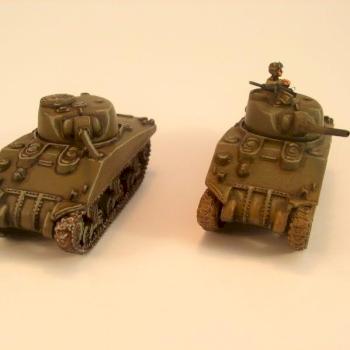 A Tale of 2 Shermans - 15mm - US - FOW by Shawn350