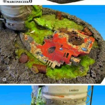Wreced Eldar Tank by marcineczek0