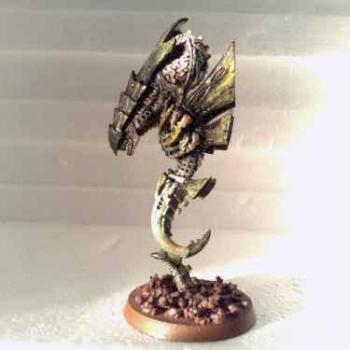 Tyranid Zoanthrope by UberFiend