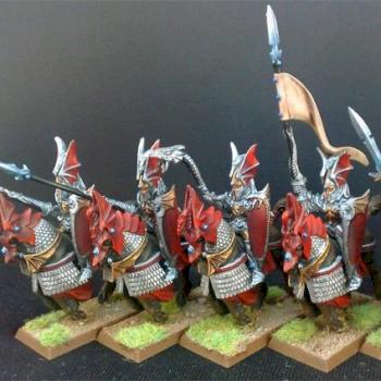 High Elves dragon Princes (better picture) by darkstudios