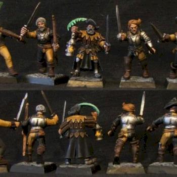Mordheim Averland: Sergeant and Mountainguards by Leszczu