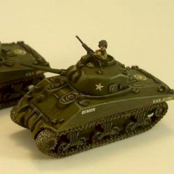 Flames of war Shermans completed by Shawn350
