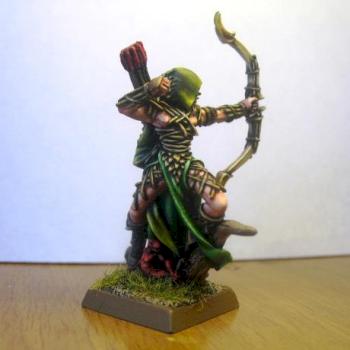 Wood elf champion by demoneyestudio