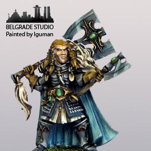 Korhil, High Elf Captain by Iguman