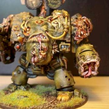 Nurgle Dredd by LordGobSlak